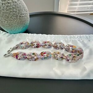 COACH RESIN CHAIN STRAP (Purple highlights)💜💜